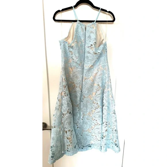 Just Me Lace Fit and Flare Dress - Picture 3 of 5